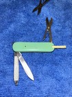 Set of 4 Knives 3 VTG Victorinox Swiss Army Keychain Knives 1 ISC German — photo 9