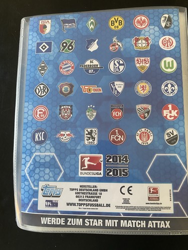 Match Attax Bundesliga 14/15 Sammelmappe Komplett Mit 12 Limitierten Karten (1) - Bild 21 von 21