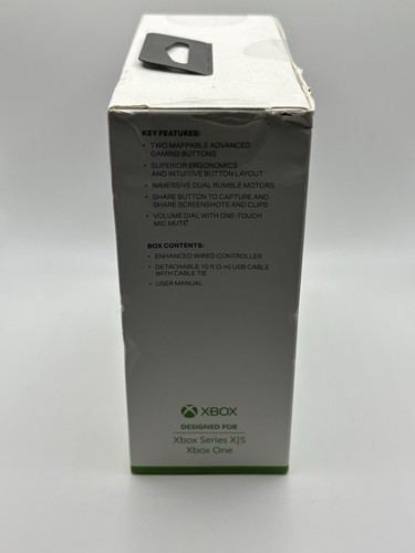 PowerA Enhanced Wired Controller for Xbox Blue New Sealed In Box - Picture 3 of 7