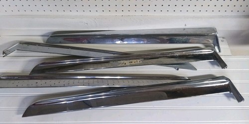 OEM 1967 Oldsmobile Cutlass LEFT & RIGHT Door Trim Molding LOT ×5 Rare