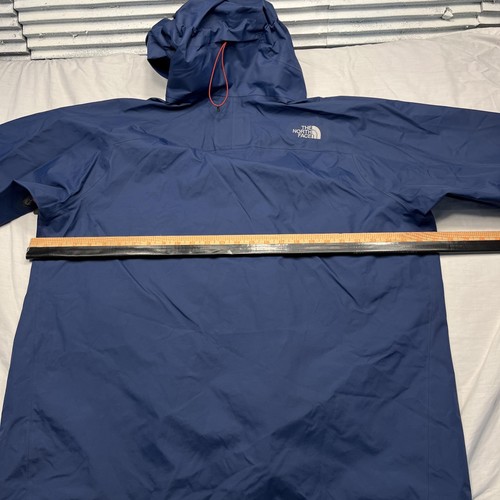 North Face Summit Series Jacket Mens XL Blue Goretex Pro Shell Hooded Waterproof - Picture 9 of 11