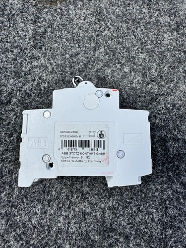 ABB S203-K10A Leitungsschutzschalter, 3-polig, 240VAC, 10A Nennstrom *NOB* - Bild 6 von 6