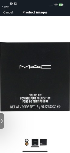 MAC Studio Fix Powder Plus Foundation *C8* / 0.52 oz / New in box - Picture 2 of 5