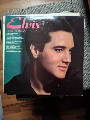 Elvis Presley Love Songs K-Tel International Vinyl LP