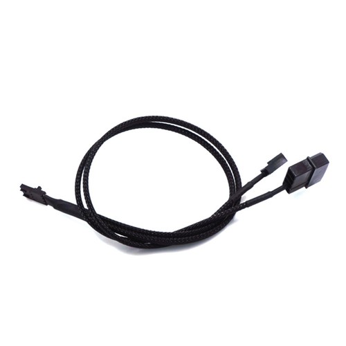 Hub PWM 5-Pin Male Cable Power Adapter Cable Sleeved Cord for Computer - 第 11/12 張圖片
