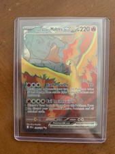 Team Rockets Moltres EX 208/182 SV Destined Rivals Ultra Rare Full Art Mint 💎