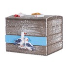  Holz Aufbewahrungsbox Kleine Holzkiste Antiquitätendekor Truhe Aus