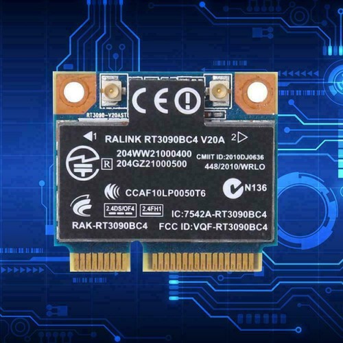 HP Ralink RT3090BC4 300M WiFi N+ BT Bluetooth PCI-e G3 Cards New -K92H L9A7 - Picture 4 of 8