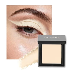Light Beige Single Eyeshadow Palette, Neutral Nude Matte Mini Eye Shadow Primer