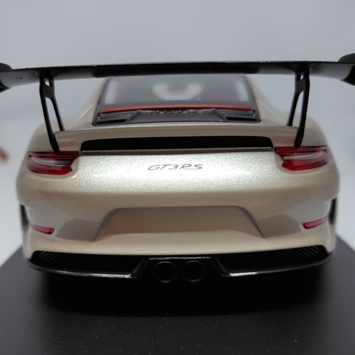 1/18 Porsche 911 GT3 RS Beisach Package / 2019 Silver Minichamps Minicar New - Picture 6 of 10