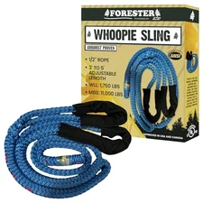 Arborist Whoopie Sling - 1/2" x 3-5' Rigging Sling | Adjustable Length | 