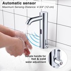 Automatic Electronic Sensor Touchless Faucet Hands Free Bathroom Vessel Sink Tap