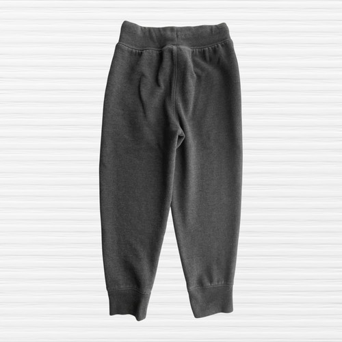 Gap Kids Boys Girls Arch Logo Jogger Sweatpants Dark Gray Fleece Size Small - Picture 2 of 11