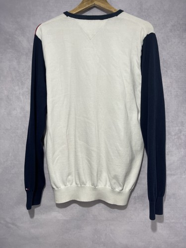 Tommy Hilfiger Herren Rundhals Pullover Pulli 100% Baumwolle Gr. XL #476 - Bild 7 von 9