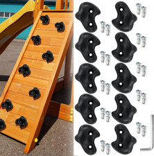 Extra Large Rock Climbing Holds - 10 Pack for Kids & Adults, Indoor/Outdoor Use