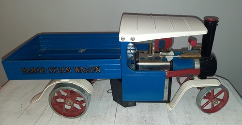 Vintage Mamod Steam Wagon SW1 Blue Made In England Live Steam - Picture 7 of 9
