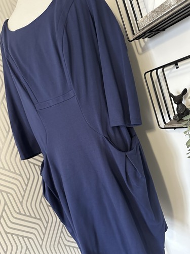 Pepperberry blue jumper dress size 18 - Picture 4 of 7