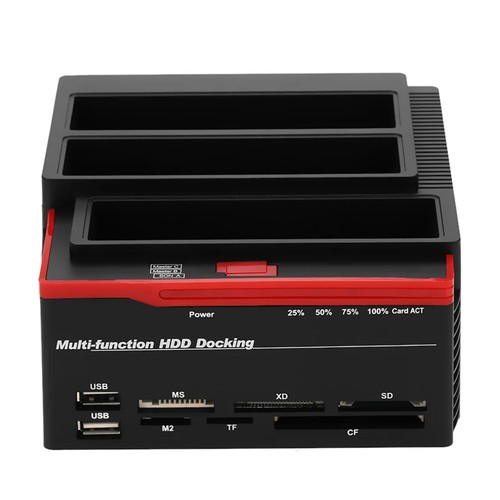 -In-1-Dual-Bay-HDD-Dockingstation, Multifunktionale 2,5/3,5--IDE- und -2420 - Bild 2 von 6