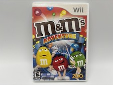 M&M's Adventure Wii Nintendo CIB Complete in Box with Manual Zoo Comic Mischief