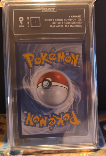 Zeraora V (Alternate Full Art) 166/198 SWSH06: Chilling Reign TAG 9 - Picture 4 of 5