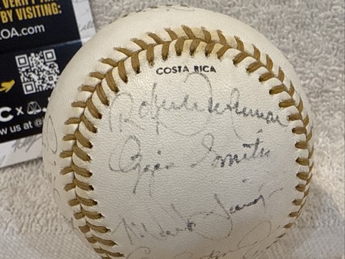 RARE 1991 Rawlings GG Award Dinner 12 Player AUTOD Ball/1000, Ozzie Smith, Gwynn - Picture 4 of 10
