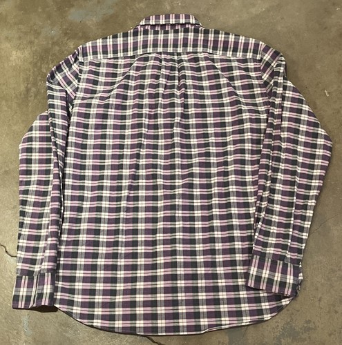J CrewButton Up Shirt Mens L Slim The Broken In Oxford Plaid Preppy Casual - Picture 9 of 10