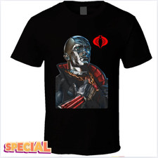 Destro G.I. Joe Movie Series Fan T-Shirt  Vintage Action Figure Tee  Retro Colle