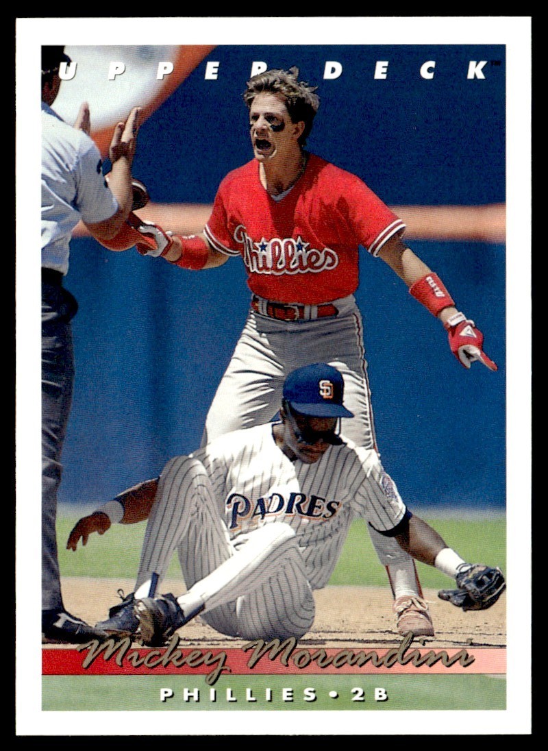 1993 Upper Deck Mickey Morandini Philadelphia Phillies #285