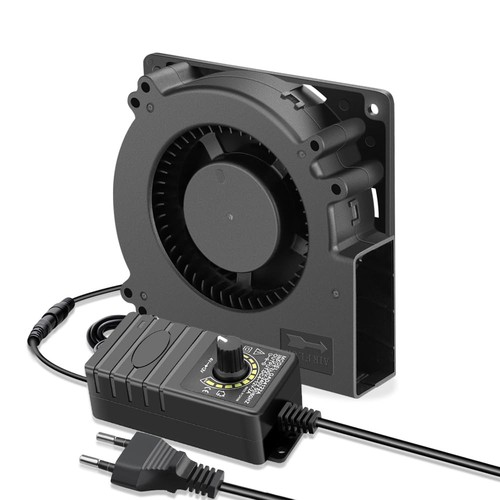Ventilateur radial 120 mm | Double roulement à billes | Contrôle de vitesse 4-12 V - Photo 2/10
