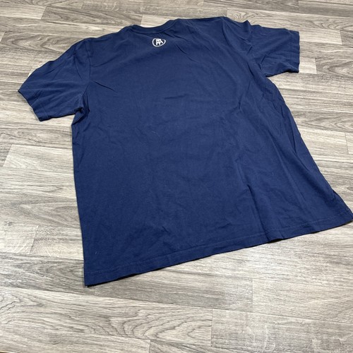 BARSTOOL SPORTS Graphic Crew Neck Dark Blue Casual Basic T-Shirt Men’s Size XL - Imagen 3 de 6