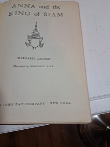 ANNA AND THE KING OF SIAM. Margaret Landon. 1944 first Edition. - Picture 9 of 12