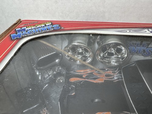 Muscle Machines 1965 Chevelle Wagon Build It Kit Black 1:18 & 1:64 Diecast NEW - Picture 7 of 22
