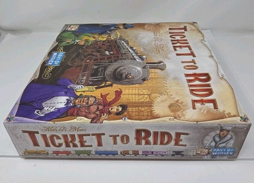 Days of Wonder Ticket To Ride  Alan R. Moon Train Adventure Board Game Complete - Picture 13 of 15