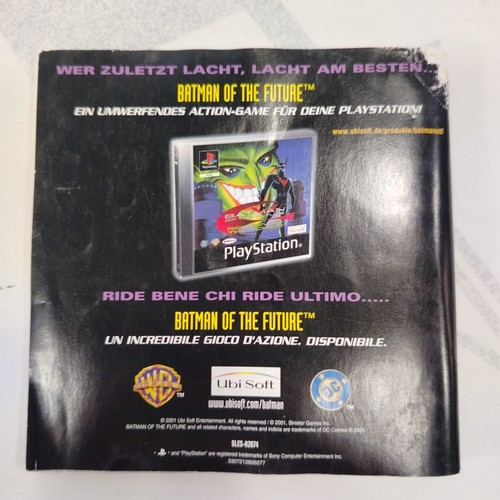 Batman Gotham City Racer PlayStation 1 PS1 Sony Buone Condizioni - Imagen 7 de 9