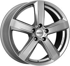 4x Ganzjahresräder DEZENT TU silver für MAZDA Fabia 5J ABE  17 Zoll Felgen 225
