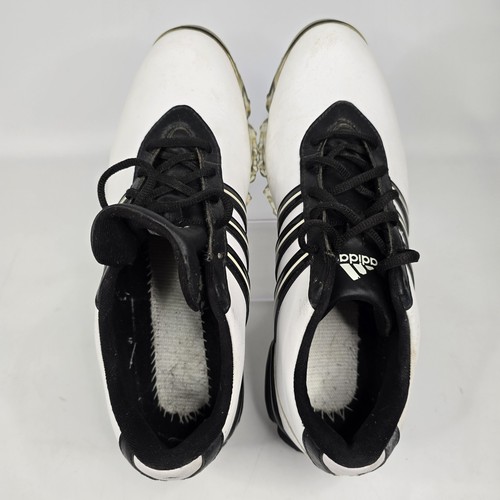 Scarpe da golf Adidas Power Band Chassis bianche da donna taglia 10 - Foto 3 di 9