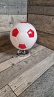 Boys Bedroom Light  Base Flush Mount Football Soccer Ceiling Lamp Red 