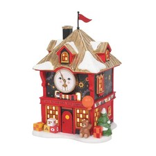 North Pole Village FAO Schwarz Toy Emporium Lit Building, 6.02 Inch, Multicolor