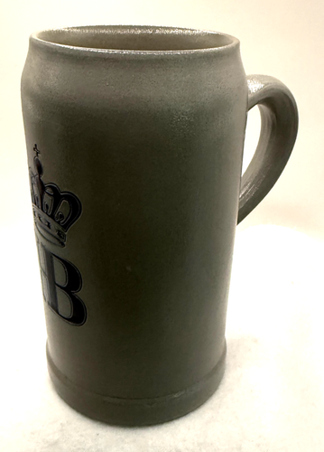 Hofbrauhaus Beer Stein Mas Krug Incised HB Crown Circle R Made in Germany Bottom - Picture 18 of 24