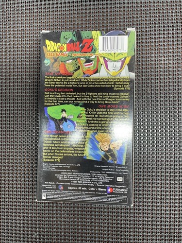 Dragon Ball Z - Cell Games: Nightmares End (VHS, 2003) - Foto 3 di 8