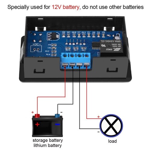12V Battery Low Voltage Cut off Switch On for PROTECTION Auto Controller Module - Picture 22 of 22