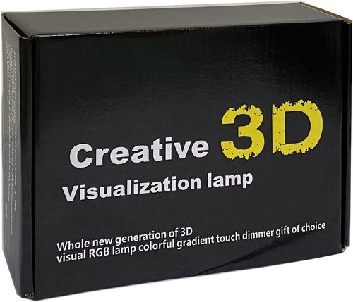 3D Baseball Atlanta/Football Night Light 3D Illusion Lamp with Remote Control - Picture 4 of 22