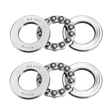 3PCS 17mmx30mmx9mm 51103 Single Direction Thrust Ball Bearings Chrome Steel