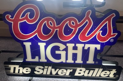 miller coors Budweiser ライトサイン　ネオン　酒場　old miller coors Budweiser ライトサイン ネオン 酒場 old - メルカリ