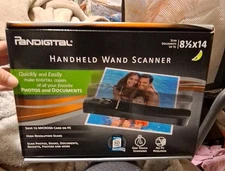 Pandigital Handheld Wand Scanner New SD card included Scans up to 8 1/2" X...