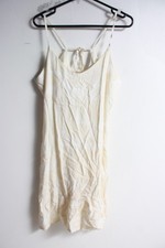 Next Womens Night Dress Beige - Size 10 G48 