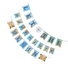  Retirement Bunting Wall Hanging Decorations Travel Themed Banner