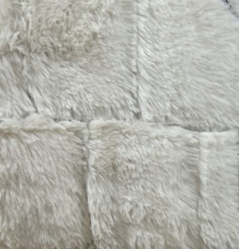 Branch & Ivy Elfenbein Kunstfell Queen Bettdecke Set 90”x90” - Bild 4 von 5