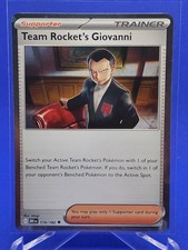 Team Rocket's Giovanni (Cosmos Holo) 174/182 Promo Card - Destined Rivals