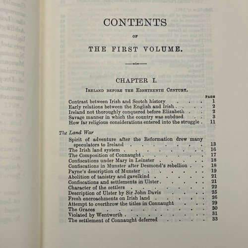 A History of Ireland in the Eighteenth Century 5 Volume Set HC Ex Library 1969 - Imagen 7 de 9